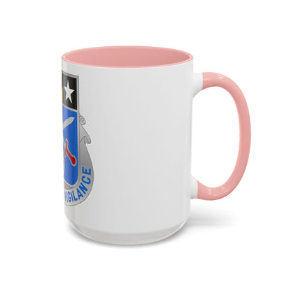 108 Military Intelligence Battalion (U.S. Army) Accent Coffee Mug