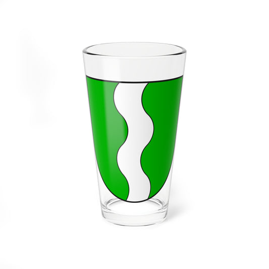 Lumbrein wappen (Switzerland) (Coat of Arms) Pint Glass 16oz
