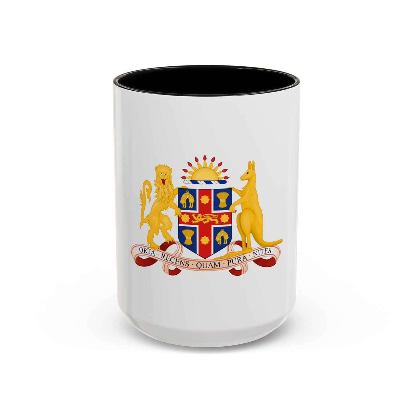 Coat of Arms of New South Wales - Accent Coffee Mug