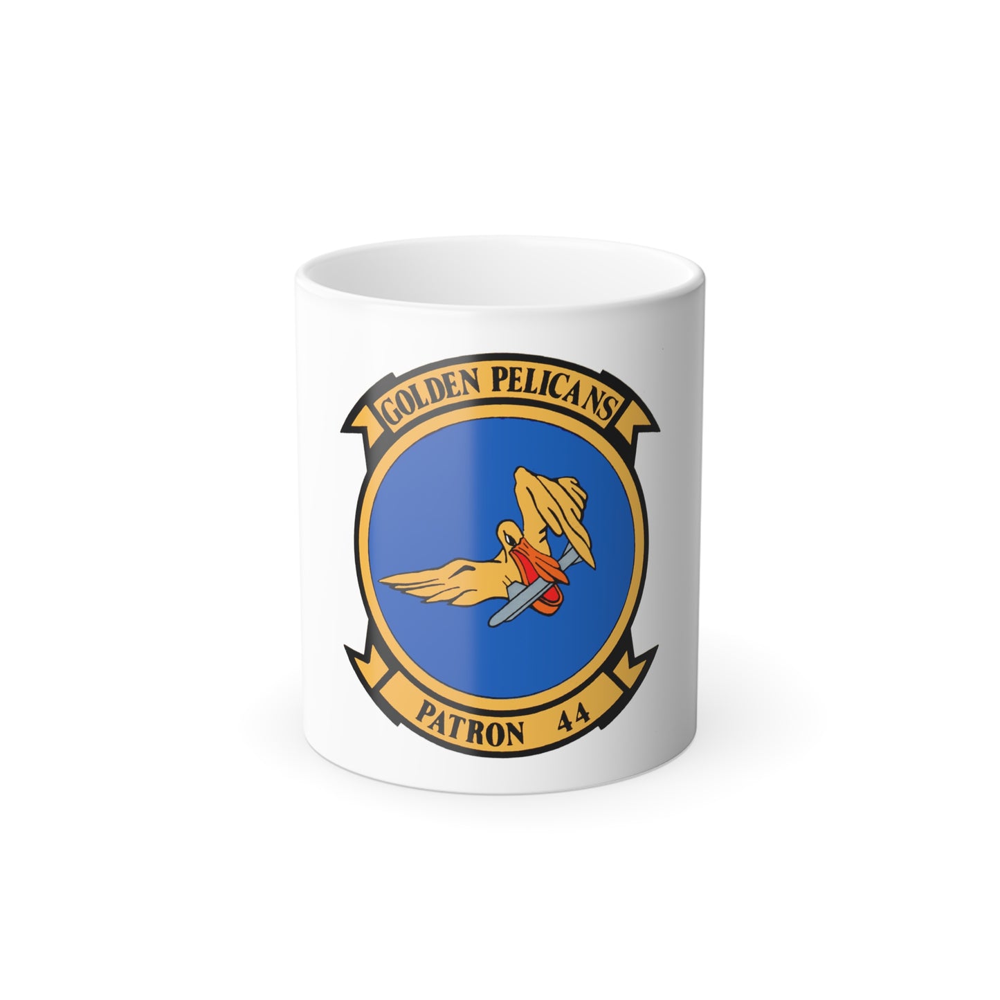 VP 44 Golden Pelicans (U.S. Navy) Color Changing Mug 11oz