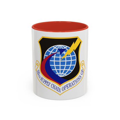 735th Supply Chain Operations Group (U.S. Air Force) Accent Coffee Mug