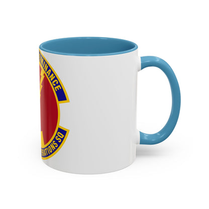 854 Combat Operations Squadron AFRC (U.S. Air Force) Accent Coffee Mug