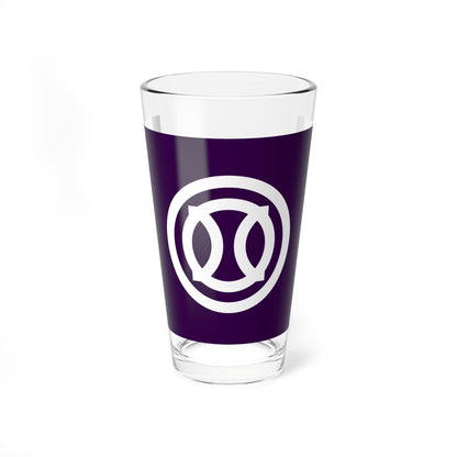 Flag of Oguni Niigata 1958-2005 (Japan) Pint Glass 16oz