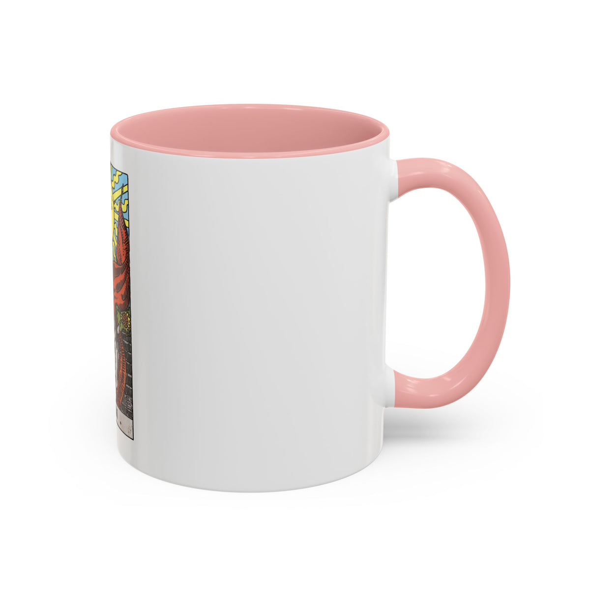The Sun (Tarot Card) Accent Coffee Mug