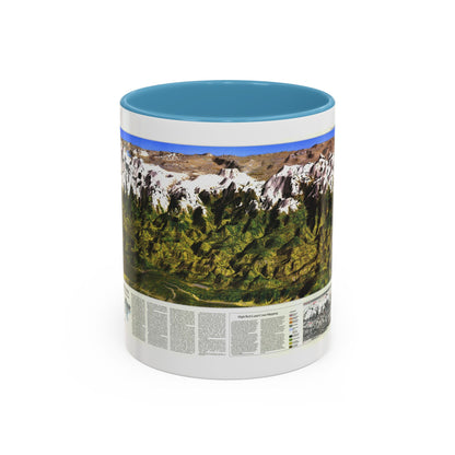 High Himalaya (1988) (Map) Accent Coffee Mug