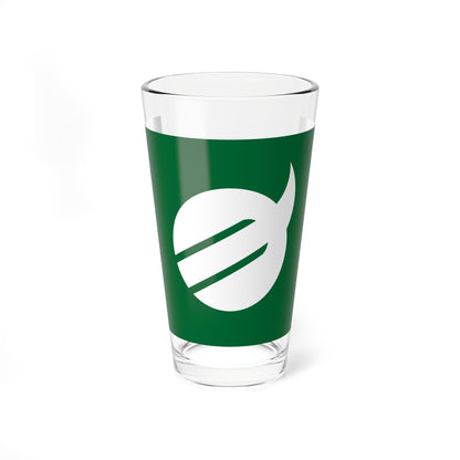 Flag of Kawanishi Nara (Japan) Pint Glass 16oz