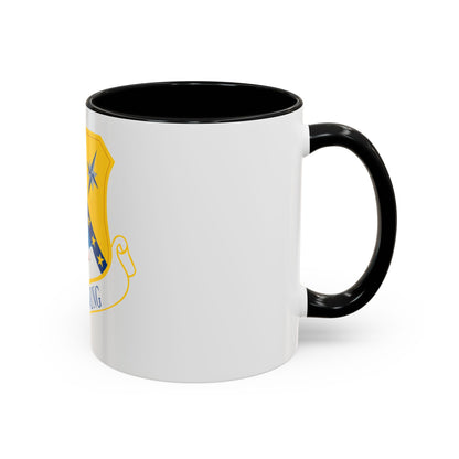 168th Wing emblem (U.S. Air Force) Accent Coffee Mug