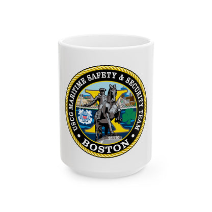 USCG Maritime Safety & Sec Team MSST Boston (U.S. Coast Guard) White Coffee Mug