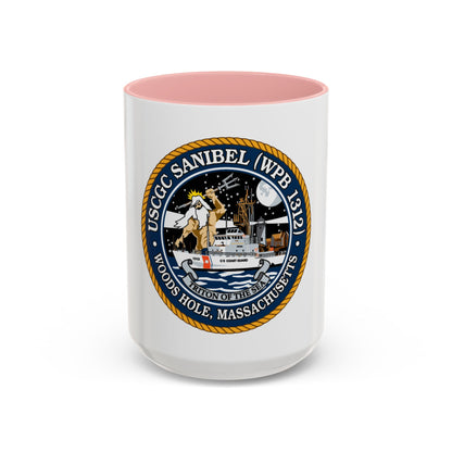 USCGC Sanibel WPB   1312 (U.S. Coast Guard) Accent Coffee Mug