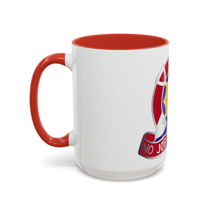 207 Engineer Battalion (U.S. Army) Accent Coffee Mug