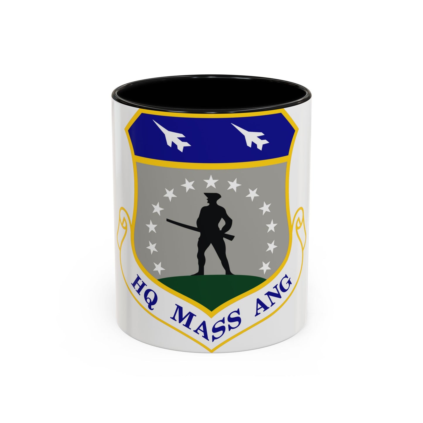 Headquarters Massachusetts Air National Guard (U.S. Air Force) Accent Coffee Mug