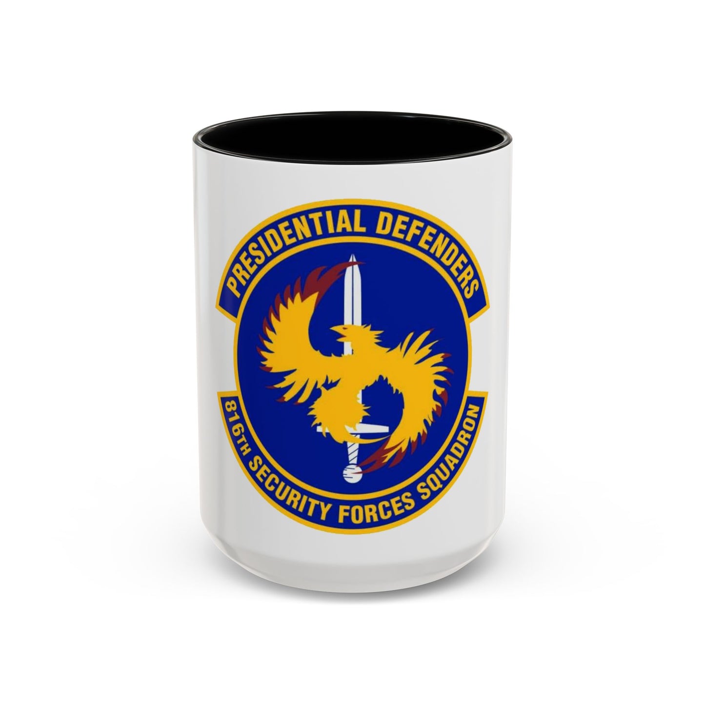 816th Security Forces Squadron (U.S. Air Force) Accent Coffee Mug
