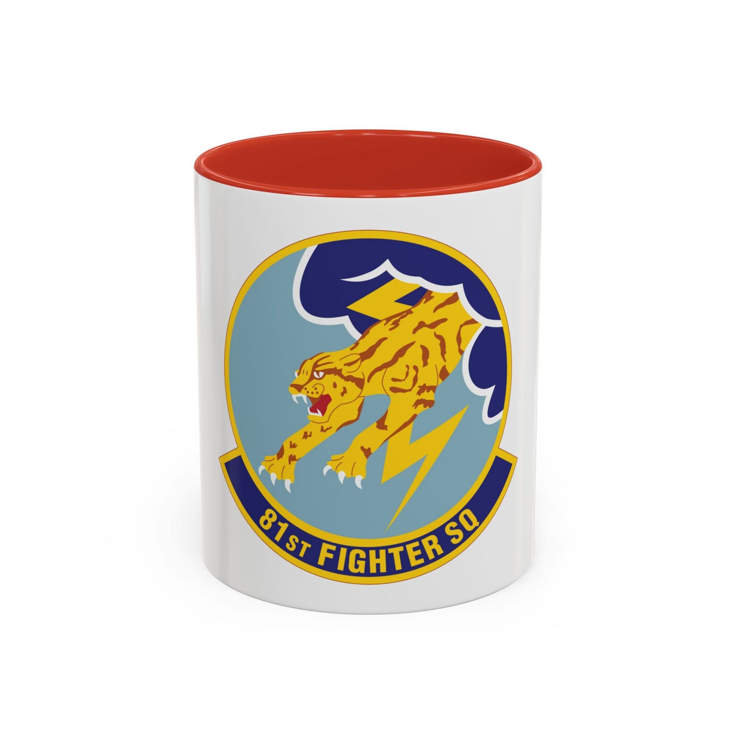 81st Fighter Squadron (U.S. Air Force) Accent Coffee Mug