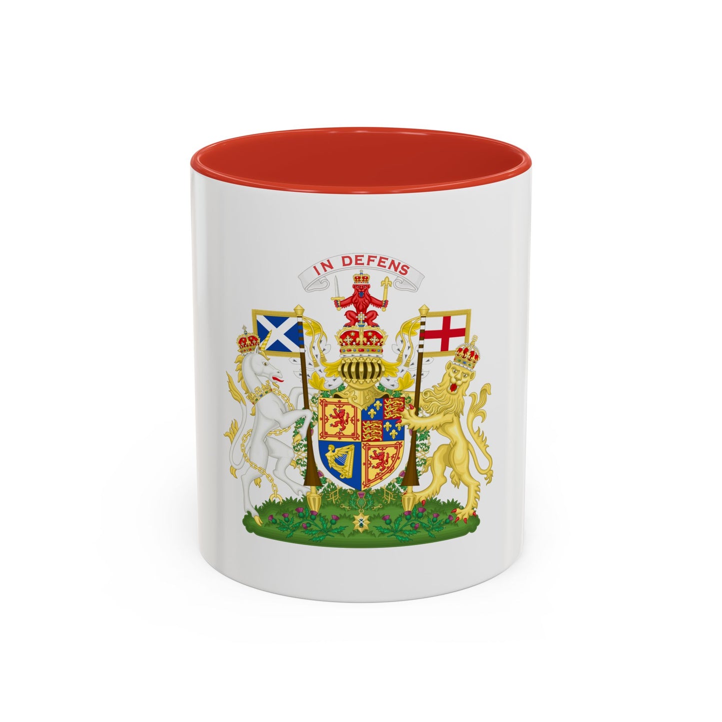Coat of Arms of Scotland (1603-1649) - Accent Coffee Mug