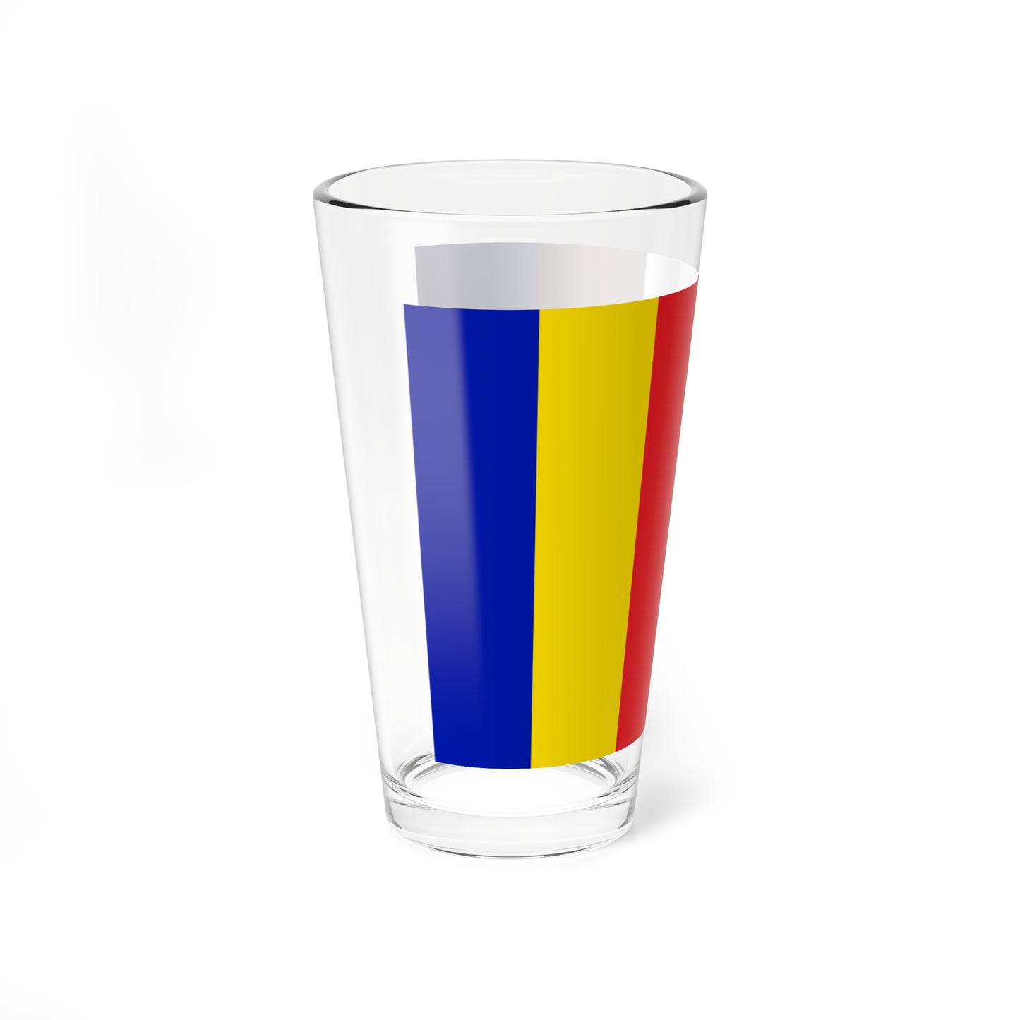 Tibetan buddhist flag (China) Pint Glass 16oz