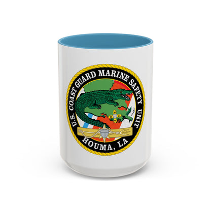 USCG Marine Safety Unit Houma LA (U.S. Coast Guard) Accent Coffee Mug