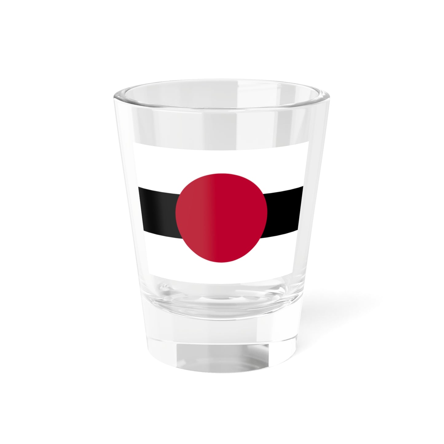Civil Ensign of Japan 1870-1875 (Japan) Shot Glass 1.5oz