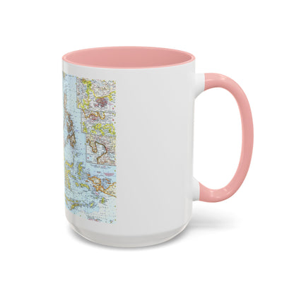 Asia - Southeast (1961) (Map) Accent Coffee Mug