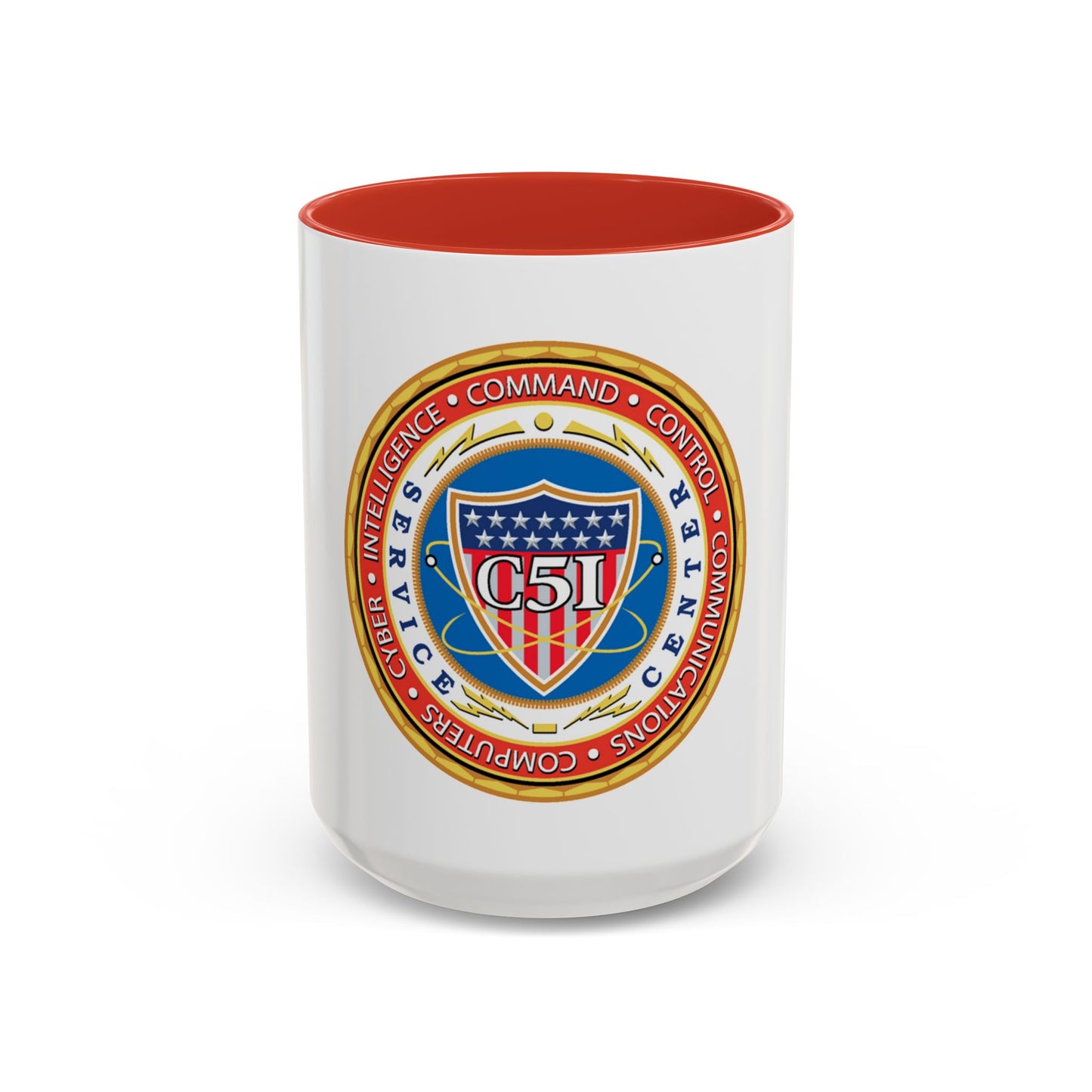 USCG C51SC (U.S. Coast Guard) Accent Coffee Mug
