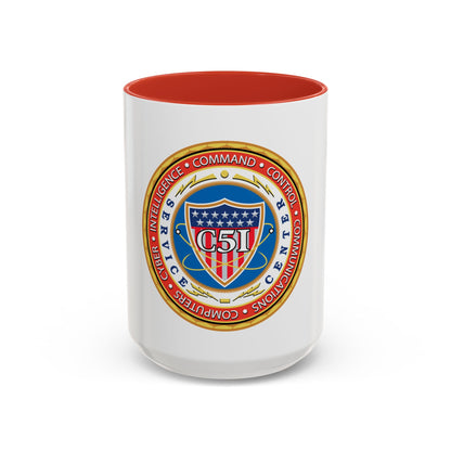 USCG C51SC (U.S. Coast Guard) Accent Coffee Mug