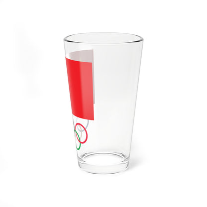 Chinese Olympic Committee logo (China) Pint Glass 16oz