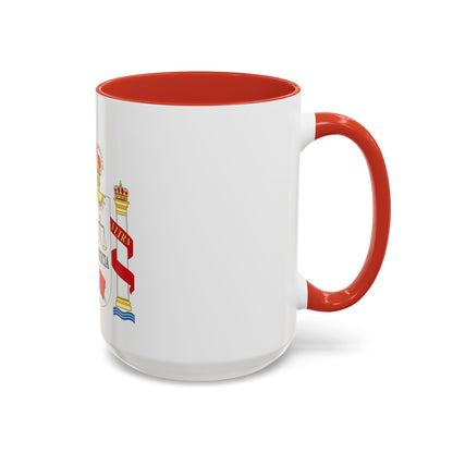 Coat of Arms of Spanish Judiciary Badges (Magistrates, Judges and Attorneys) - Accent Coffee Mug