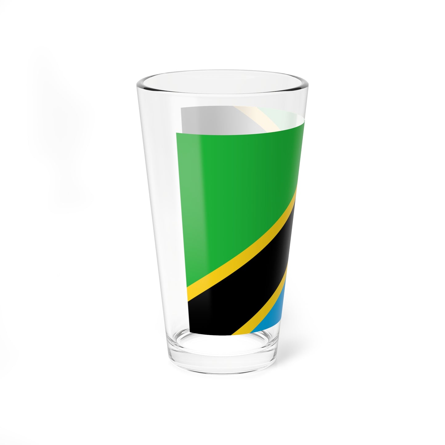 Flag of Tanzania (Tanzania) Pint Glass 16oz