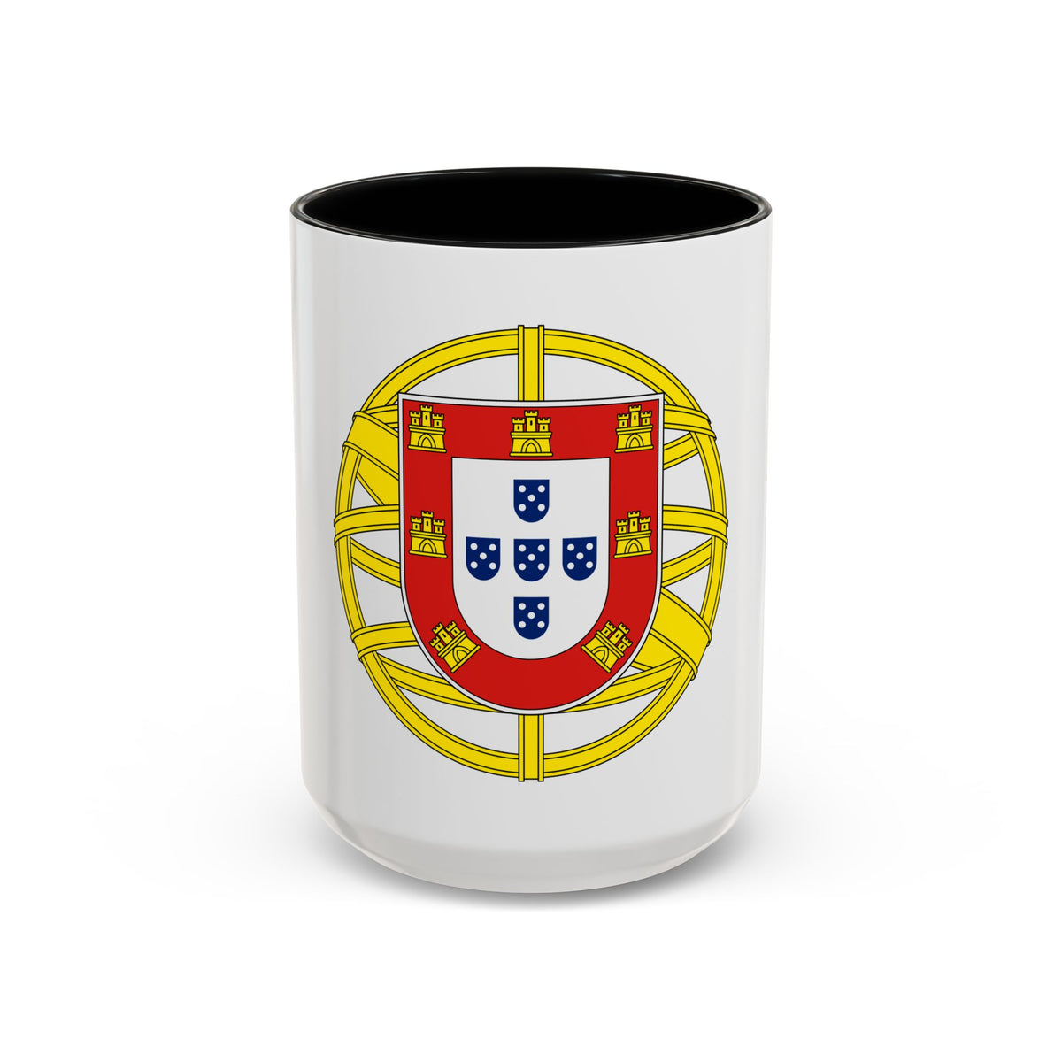 Coat of arms of Portugal (lesser) - Accent Coffee Mug