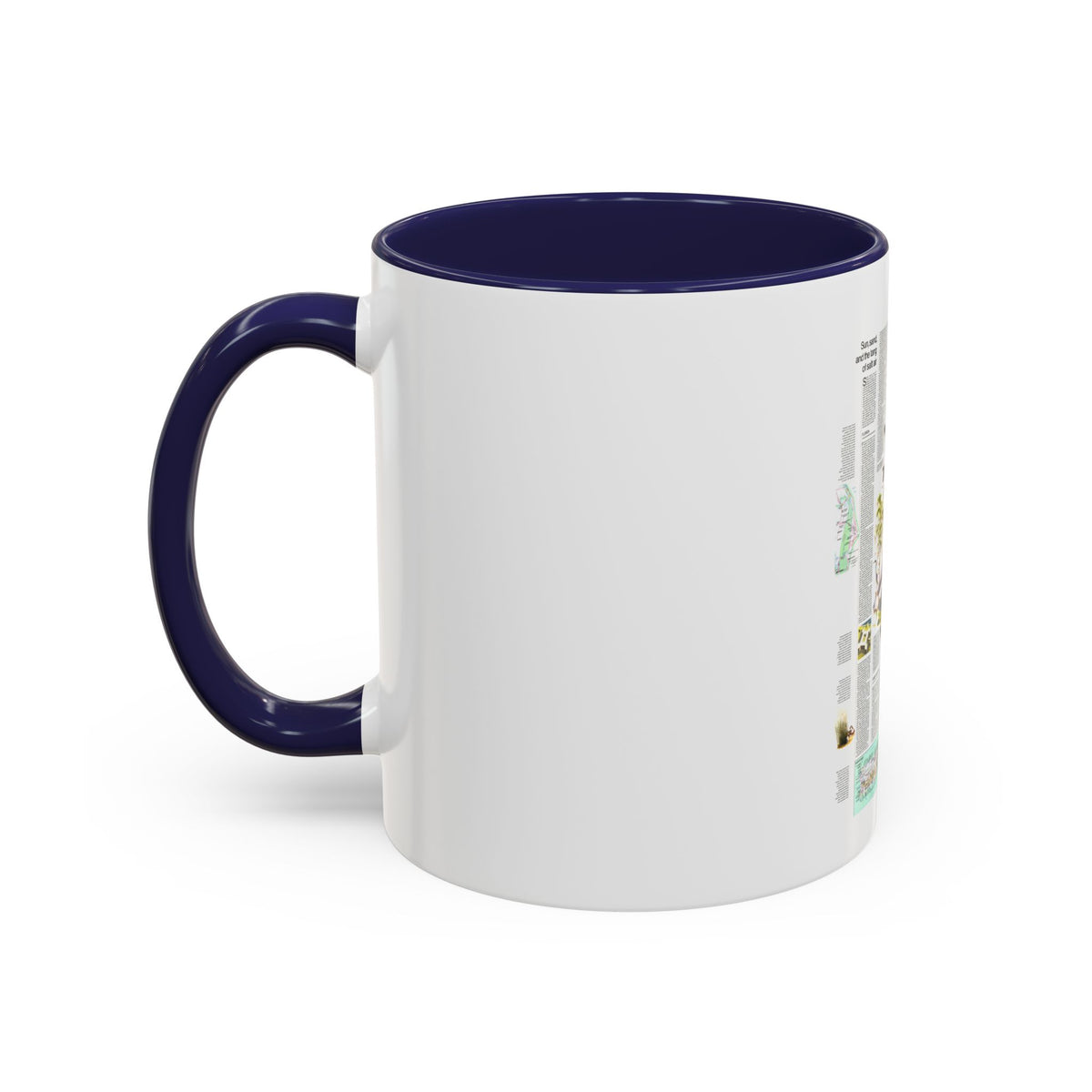 USA - Florida 2 (1973) (Map) Accent Coffee Mug