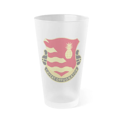 174th Air Defense Artillery Regiment (U.S. Army) Frosted Pint Glass 16oz-Go Mug Yourself