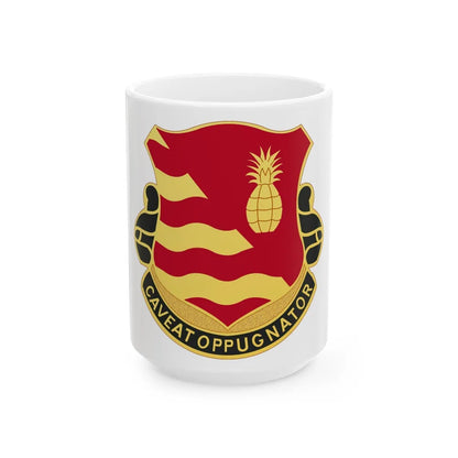 174th Air Defense Artillery Regiment (U.S. Army) White Coffee Mug-15oz-Go Mug Yourself