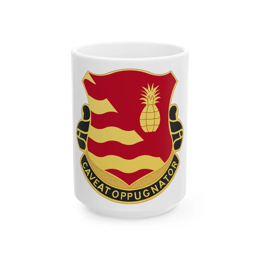 174th Air Defense Artillery Regiment (U.S. Army) White Coffee Mug-15oz-Go Mug Yourself