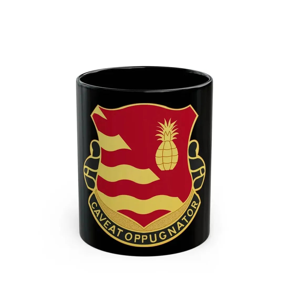 174th Air Defense Artillery Regiment (U.S. Army) Black Coffee Mug 11oz - Go Mug Yourself