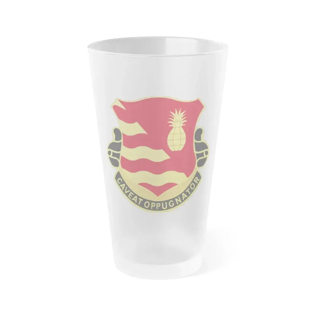 174th Air Defense Artillery Regiment (U.S. Army) Frosted Pint Glass 16oz Default Title - Go Mug Yourself