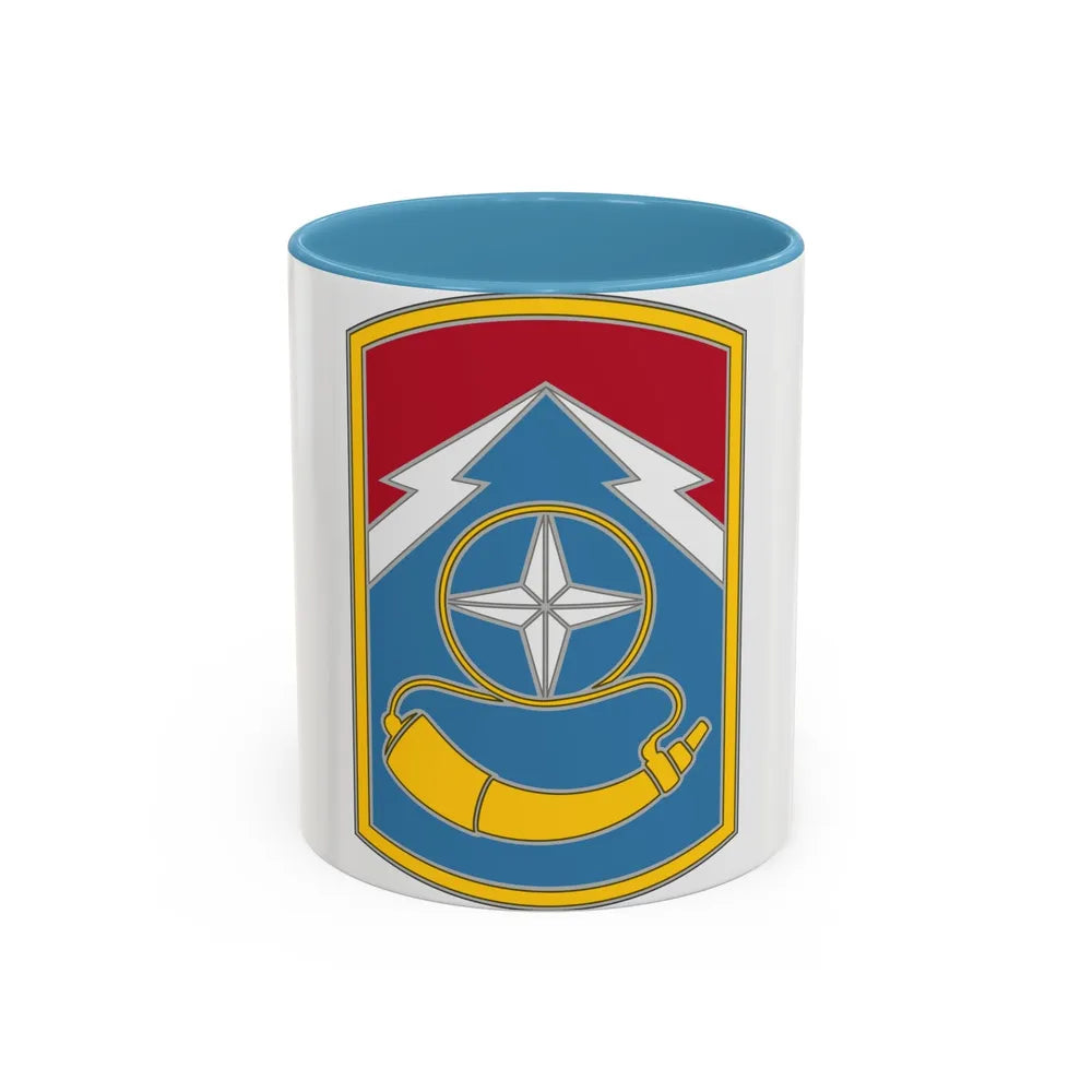 174TH INFANTRY BRIGADE (U.S. Army) Accent Coffee Mug-11oz-Light Blue-Go Mug Yourself