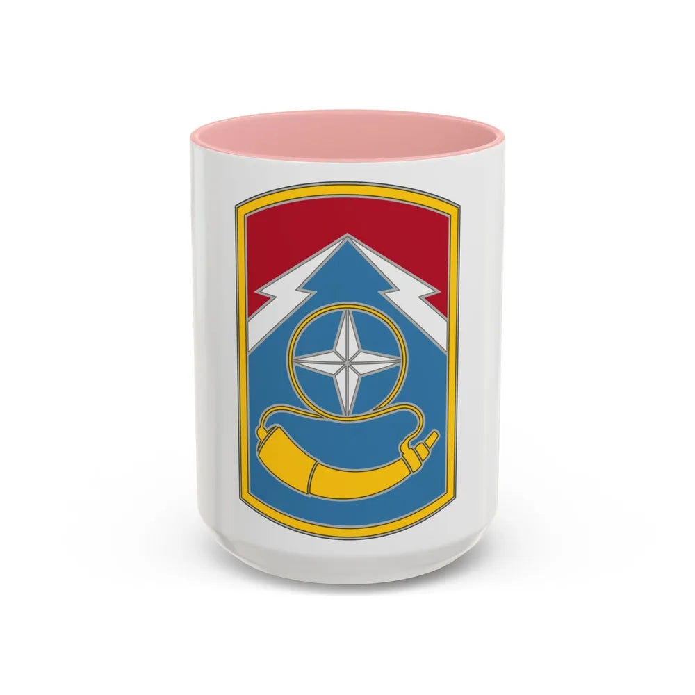 174TH INFANTRY BRIGADE (U.S. Army) Accent Coffee Mug-15oz-Pink-Go Mug Yourself