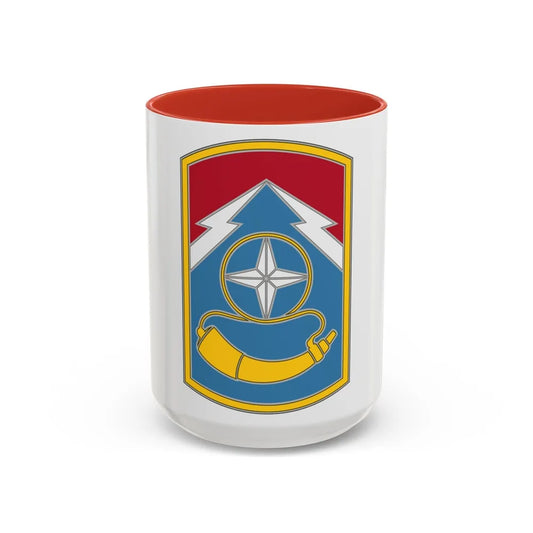 174TH INFANTRY BRIGADE (U.S. Army) Accent Coffee Mug-15oz-Red-Go Mug Yourself