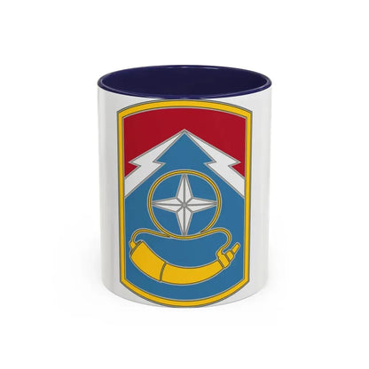 174TH INFANTRY BRIGADE (U.S. Army) Accent Coffee Mug 11oz Navy - Go Mug Yourself