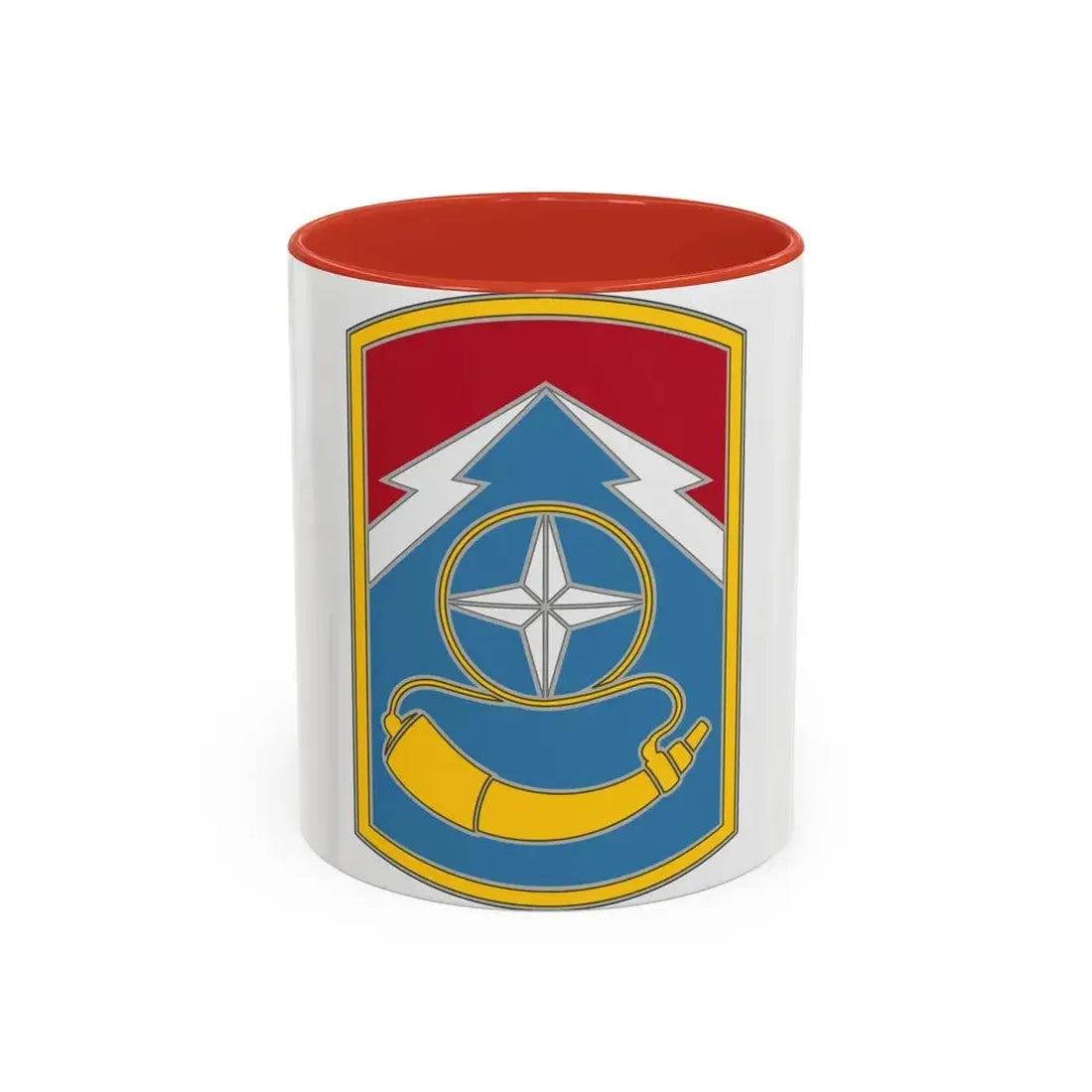 174TH INFANTRY BRIGADE (U.S. Army) Accent Coffee Mug 11oz Red - Go Mug Yourself