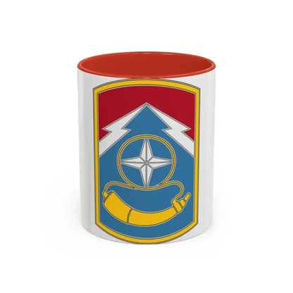 174TH INFANTRY BRIGADE (U.S. Army) Accent Coffee Mug 11oz Red - Go Mug Yourself