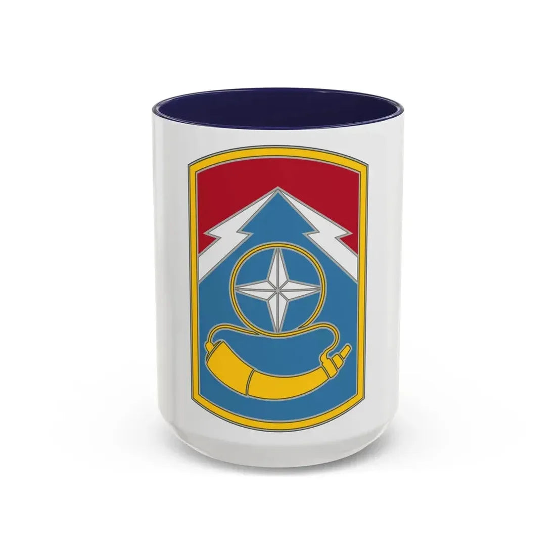 174TH INFANTRY BRIGADE (U.S. Army) Accent Coffee Mug 15oz Navy - Go Mug Yourself