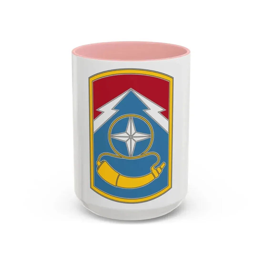 174TH INFANTRY BRIGADE (U.S. Army) Accent Coffee Mug 15oz Pink - Go Mug Yourself
