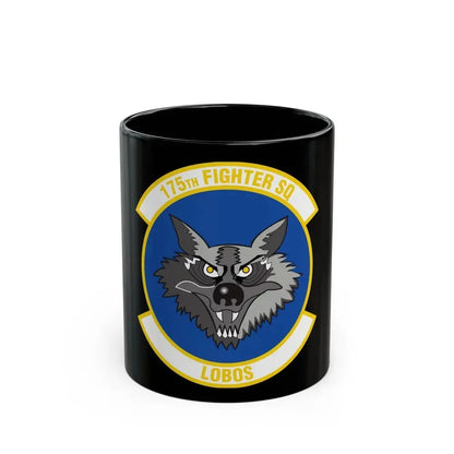 175 Fighter Squadron (U.S. Air Force) Black Coffee Mug 11oz - Go Mug Yourself