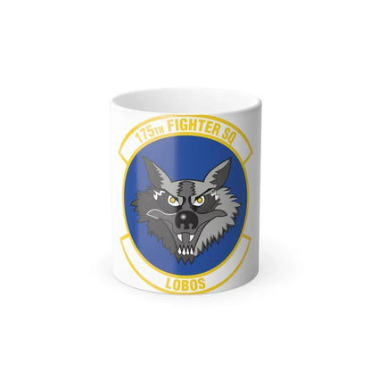 175 Fighter Squadron (U.S. Air Force) Color Changing Coffee Mug 11oz - Go Mug Yourself