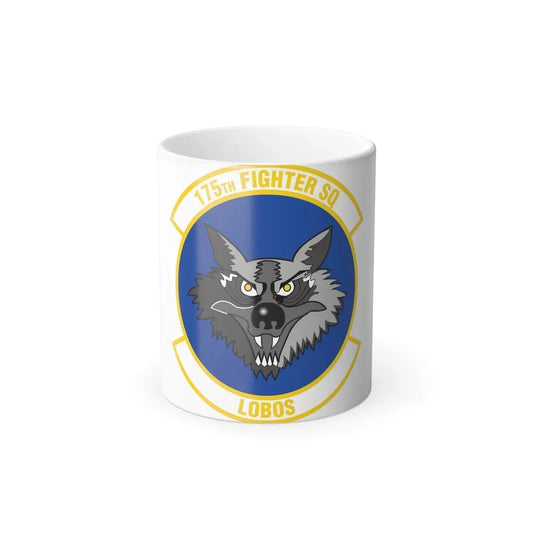 175 Fighter Squadron (U.S. Air Force) Color Changing Coffee Mug 11oz - Go Mug Yourself