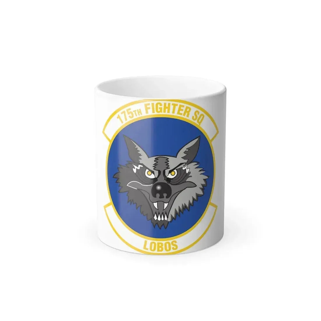 175 Fighter Squadron (U.S. Air Force) Color Changing Coffee Mug 11oz - Go Mug Yourself