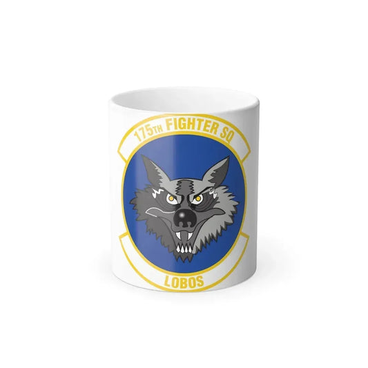175 Fighter Squadron (U.S. Air Force) Color Changing Coffee Mug 11oz - Go Mug Yourself