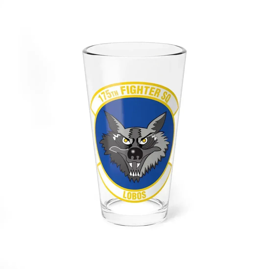 175 Fighter Squadron (U.S. Air Force) Pint Glass 16oz - Go Mug Yourself