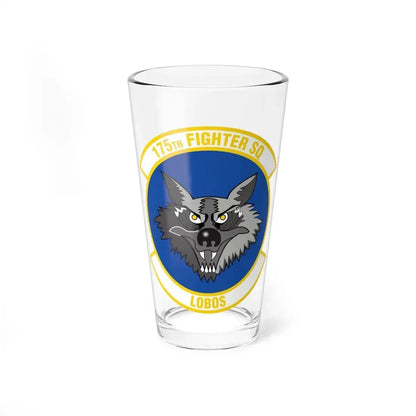 175 Fighter Squadron (U.S. Air Force) Pint Glass 16oz - Go Mug Yourself