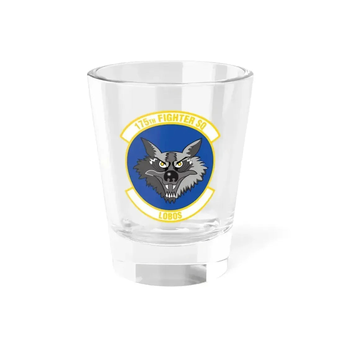 175 Fighter Squadron (U.S. Air Force) Shot Glass 1.5oz 1.5oz - Go Mug Yourself